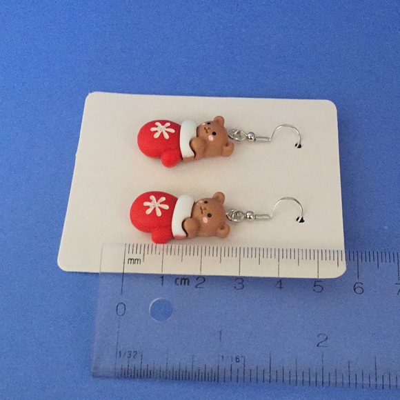 🍏50% OFF/3+...Children's Christmas Dangle Earrings - Picture 6 of 7